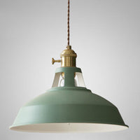 Macarons Industriële Schuur Schaduw Hanglamp Metaal 1-Licht Hangverlichting Voor Restaurant