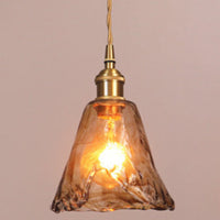 Vintage 1 Lichts Hanglamp Amber Alabaster Glas Hangverlichting voor Woonkamer
