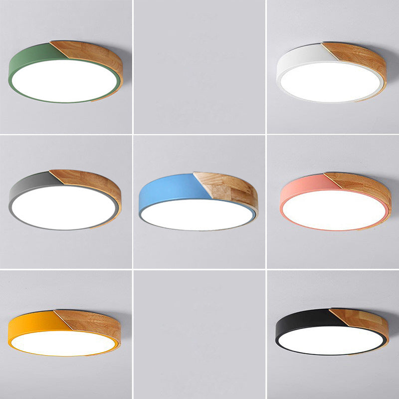 Ronde Inbouwverlichting Moderne Acryl Plafondlampen voor Slaapkamer