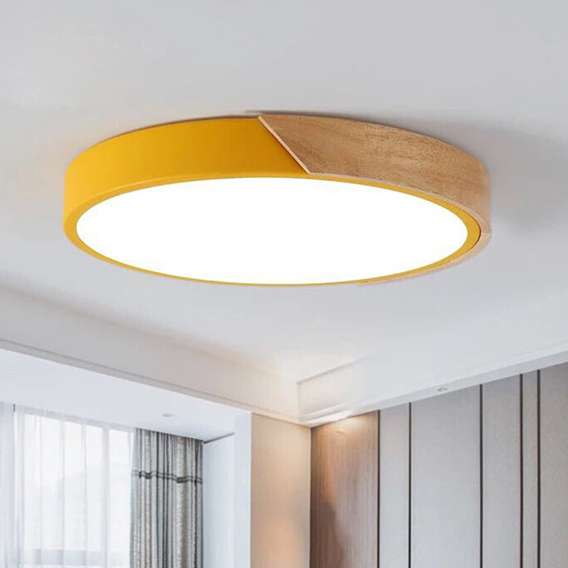 Ronde Inbouwverlichting Moderne Acryl Plafondlampen voor Slaapkamer