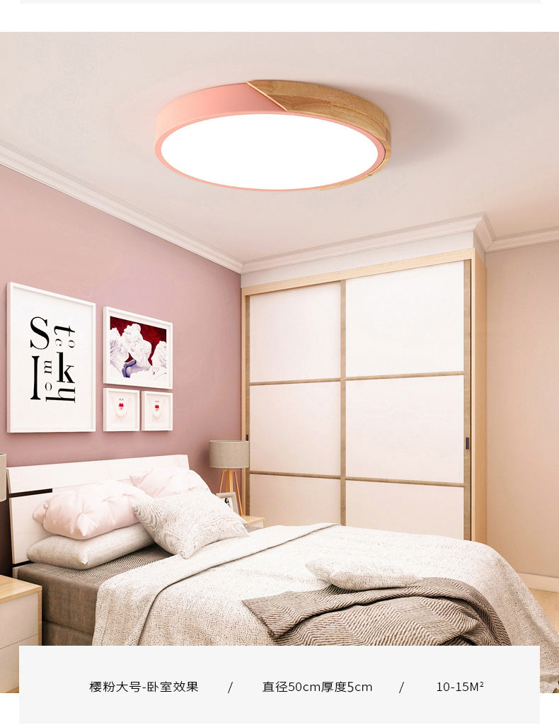 Ronde Inbouwverlichting Moderne Acryl Plafondlampen voor Slaapkamer