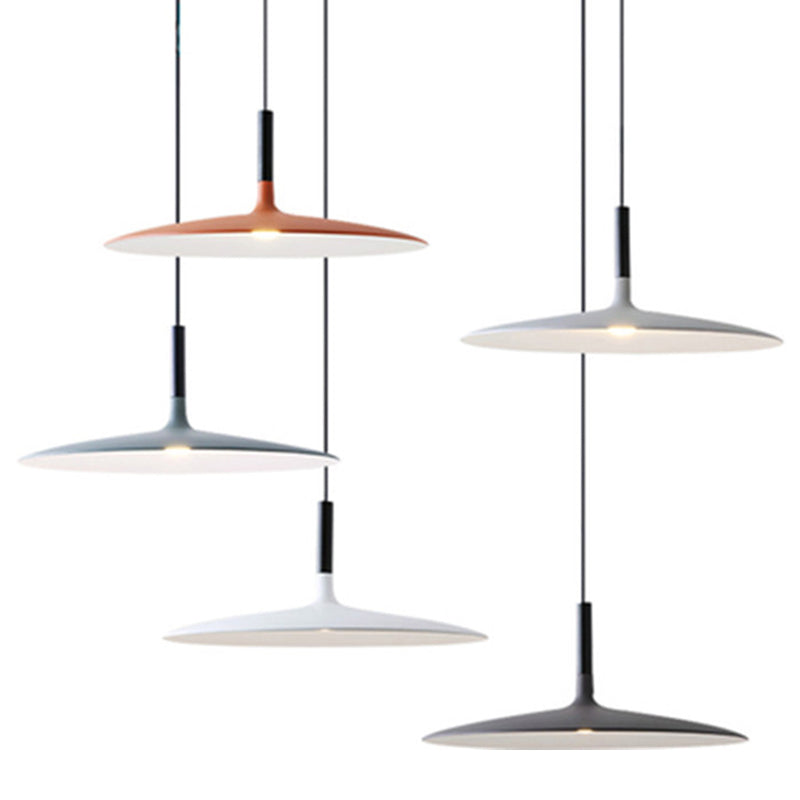 Vliegende Schotel LED Hanglamp Noviteit Minimalistisch Metaal Restaurant Hangpendel
