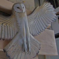 Houten Wanddecoratie – Uil “Majestic”