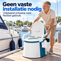 Draagbaar Boottoilet voor Boot, Watersport & Vissen