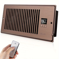 4" x 10" Slimme Register Booster Ventilator – HVAC-Bouwaccessoires met Afstandsbediening, Thermostaatregeling – Stille werking voor efficiënte verwarmings- en koelingsprestaties