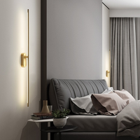 Lineaire Strip Wandverlichting Moderne Metalen Wandlamp voor Slaapkamer Woonkamer