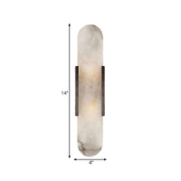 2 Lampen Bar Flush Mount Koloniaal Goud/Zwart Marmer Wandlamp Verlichting voor Eetkamer