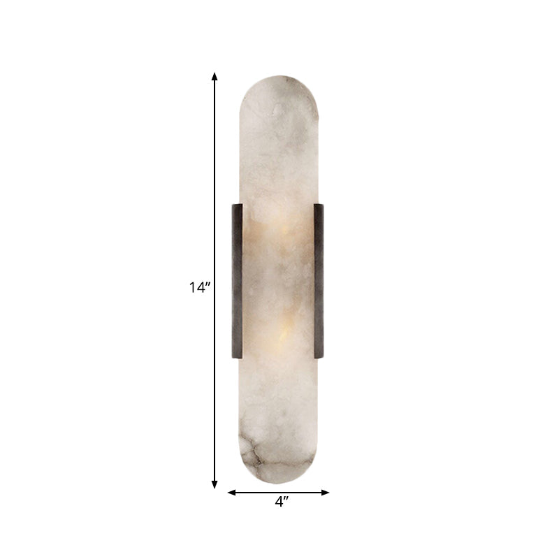 2 Lampen Bar Flush Mount Koloniaal Goud/Zwart Marmer Wandlamp Verlichting voor Eetkamer