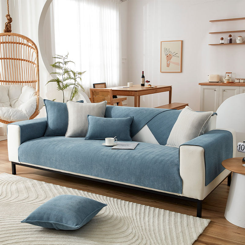 AestheticCover™ | Sofakleed van Chenille-stof met Visgraatpatroon