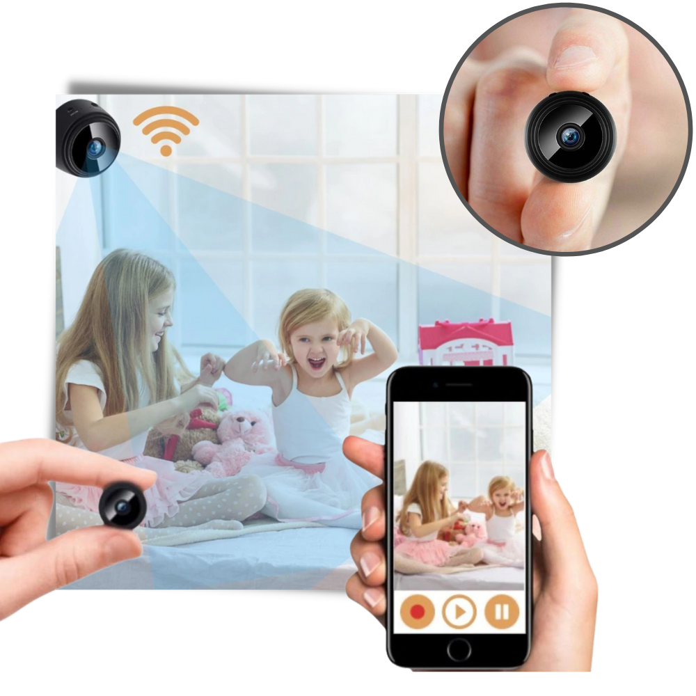 Mini Draadloze Beveiligingscamera