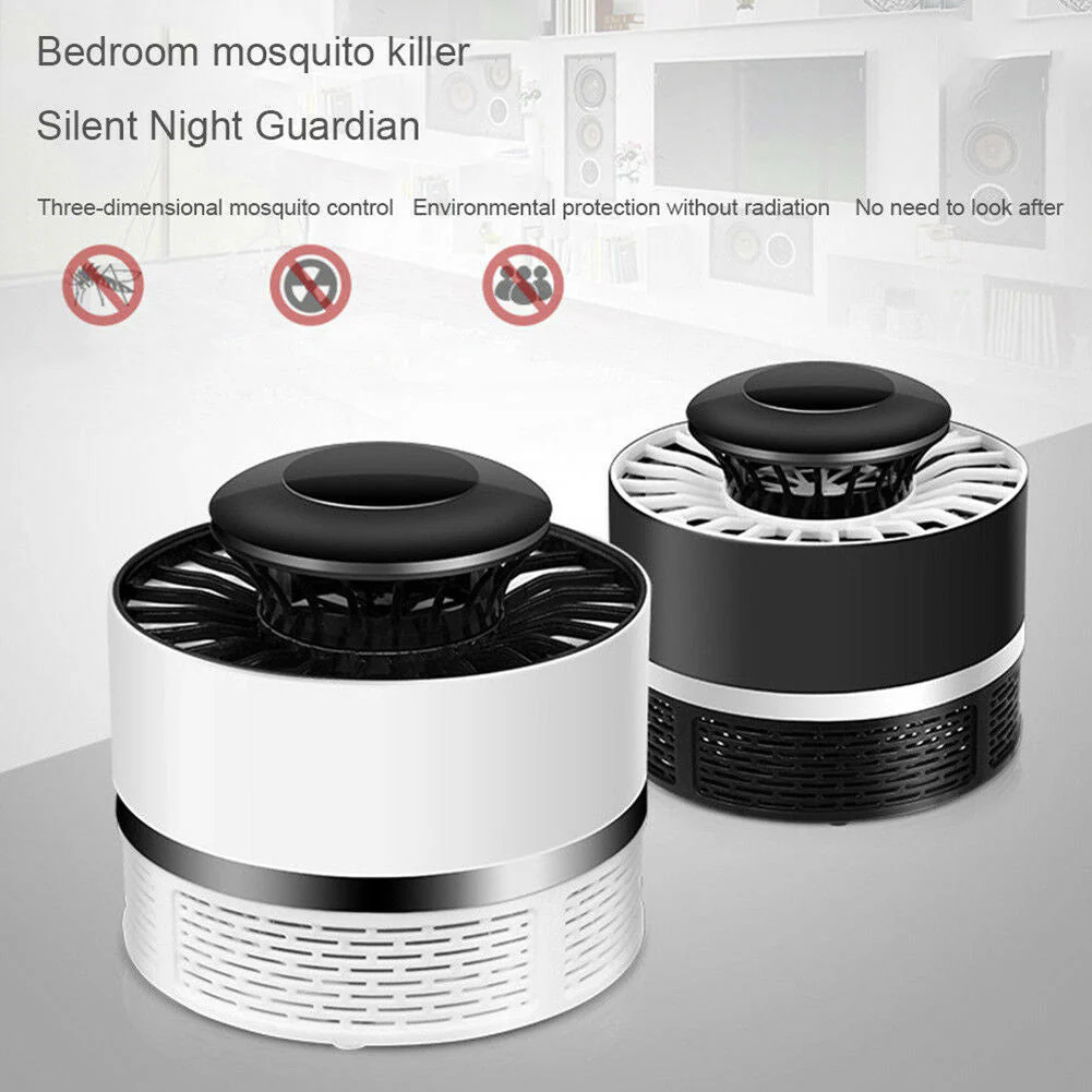 StilVang LED Muggenval – Fluisterstille Insectenvanger met UV-licht voor binnen
