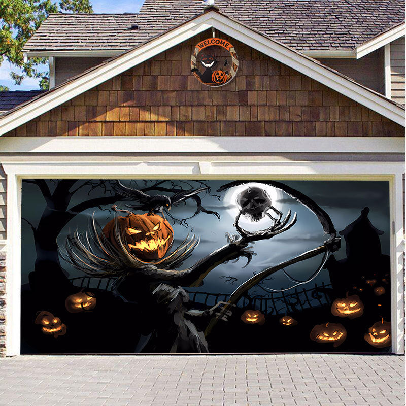 SpookShade | Creëert een onvergetelijke Halloween-sfeer voor je garagedeur