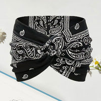 Brehn | Vintage-stijl Brede Batik-Haarband