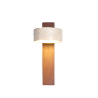 Fotis - Wabi Sabi Wandlamp | Travertijn Wandverlichting Binnen