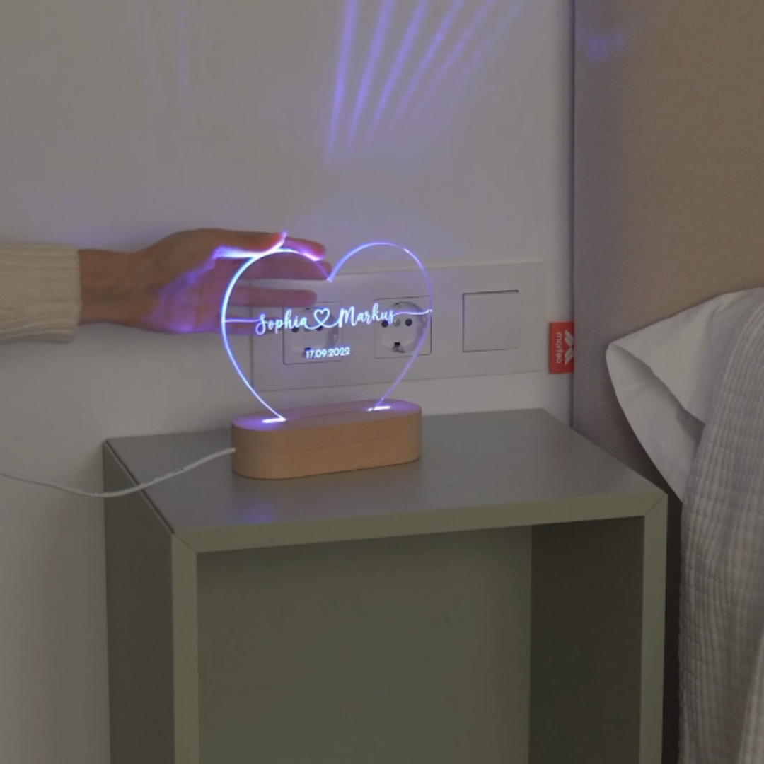 HeartBond | Verrijk je kamer met een nachtlamp vol herinneringen