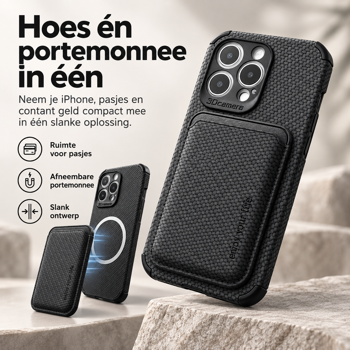 Magsafe Portemonnee Hoes - iPhone Hoes & Portemonnee