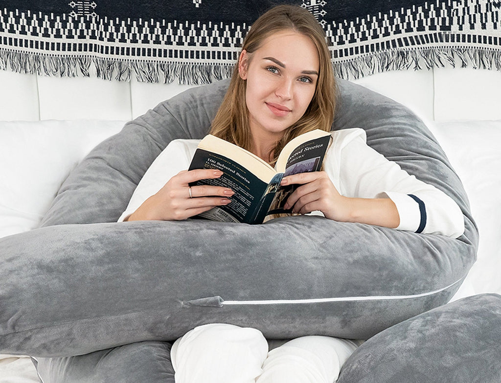 DreamHug Ergonomisch Lichaamskussen l Ultiem Comfort en Ondersteuning l Vanneer