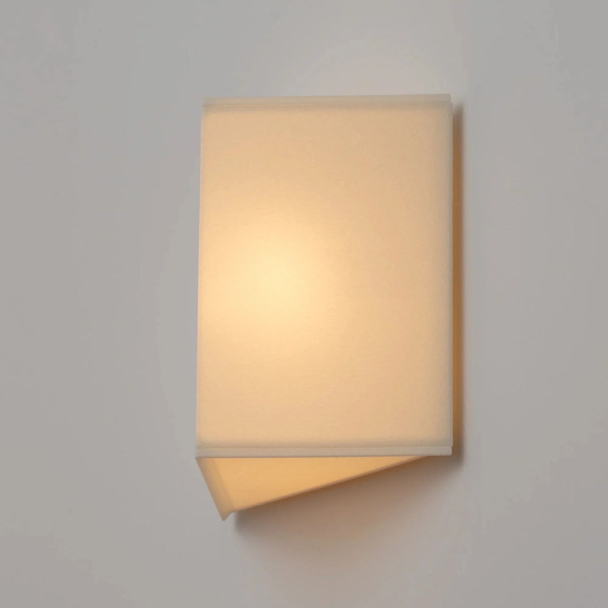 Zenform Glow Japanse Wabi-Sabi Stoffen Wandlamp