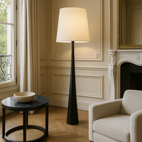 Lysenne – Scandinavische Vloerlamp Met Stoffen Kap