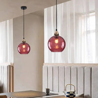 Moderne LED Nordic Plafond Glas Bal Hanglamp
