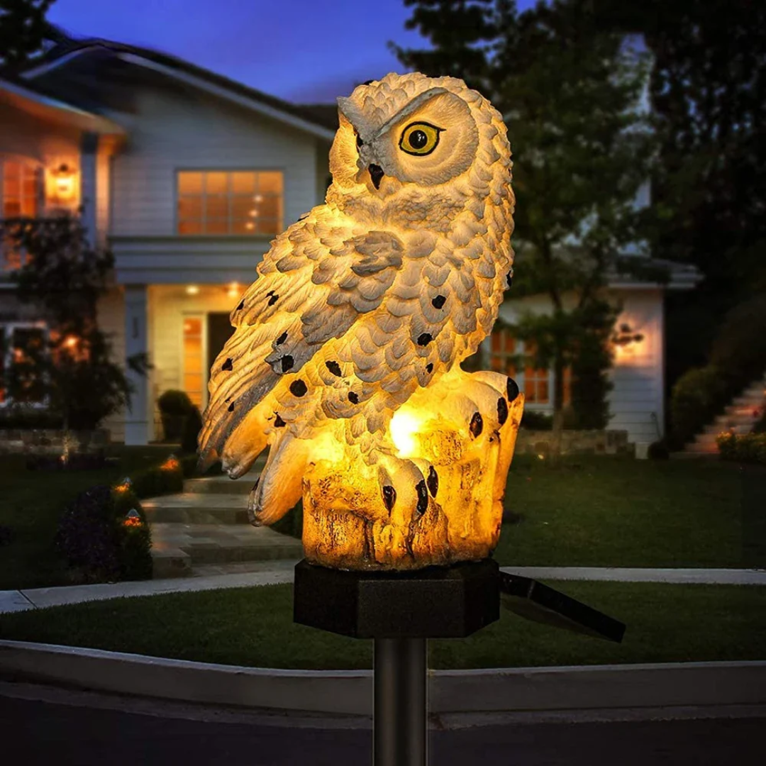 Solar Uil Buitenlamp