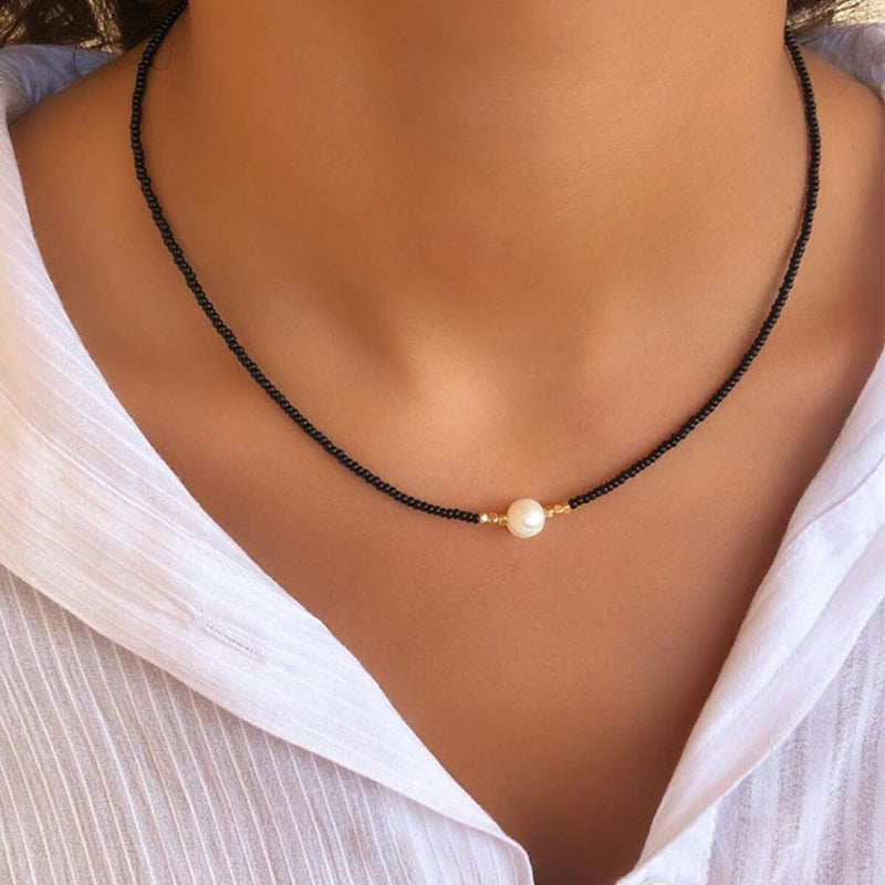 Ketting van zoetwaterparels