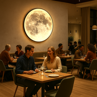 Noctara Maan Sfeerlamp Dimbare Ambient Verlichting Voor Woonkamer En Slaapkamer
