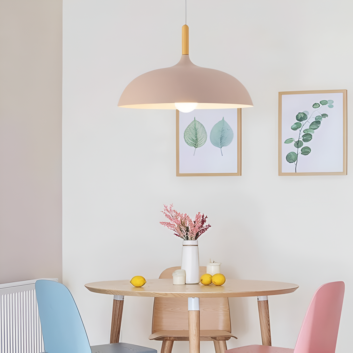 Noordse Stijl Houten IJzeren Kunst Hanglamp