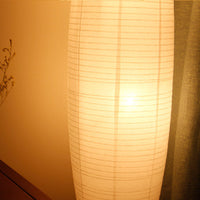 Noordse Rijstpapier Kolom 2-Lichts Vloerlamp