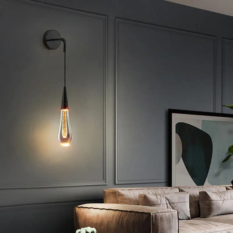 Luxe LED Wandlamp in Aerodynamische Vorm
