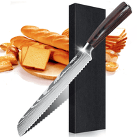 Set van professionele kwaliteit chef-koks messen met elegant design
