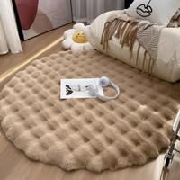 Cush - Rond Vloerkleed 90x90 Fleece