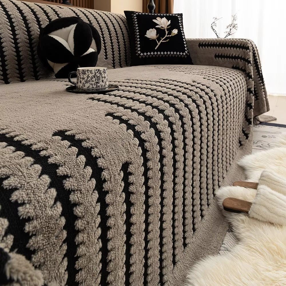 Heritage Pluche Tufted Sofa Cover