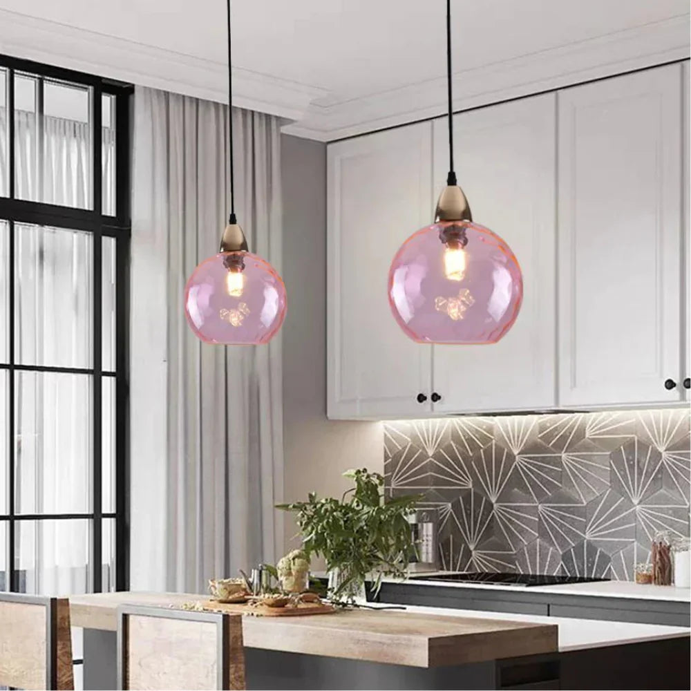 Moderne LED Nordic Plafond Glas Bal Hanglamp