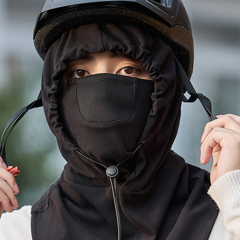 Hooded Face Mask met Nekwarmer voor Fietsen