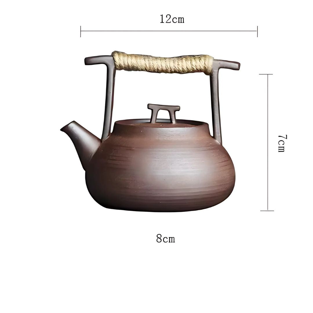 Keramische Theepot met Warmhouder voor Ontspannen Theemomenten Thuis