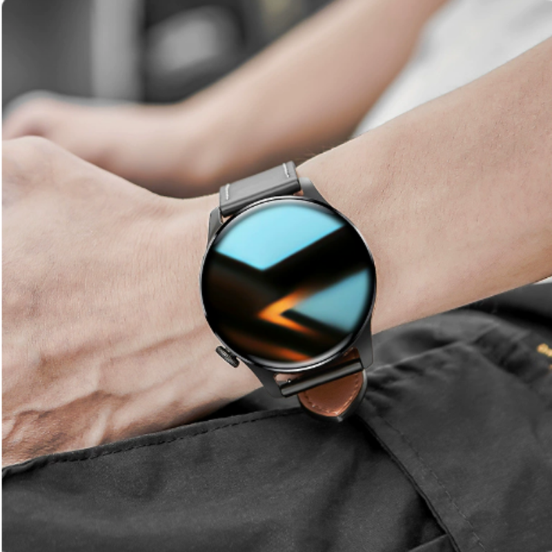 Medische EKG-Smartwatch | CFDA-gecertificeerd | 512Hz Hoge Precisie Biosensor | SpO2- & Hartslagmonitoring | AI-gebaseerde Ademhalingsanalyse | IP67 Waterdicht
