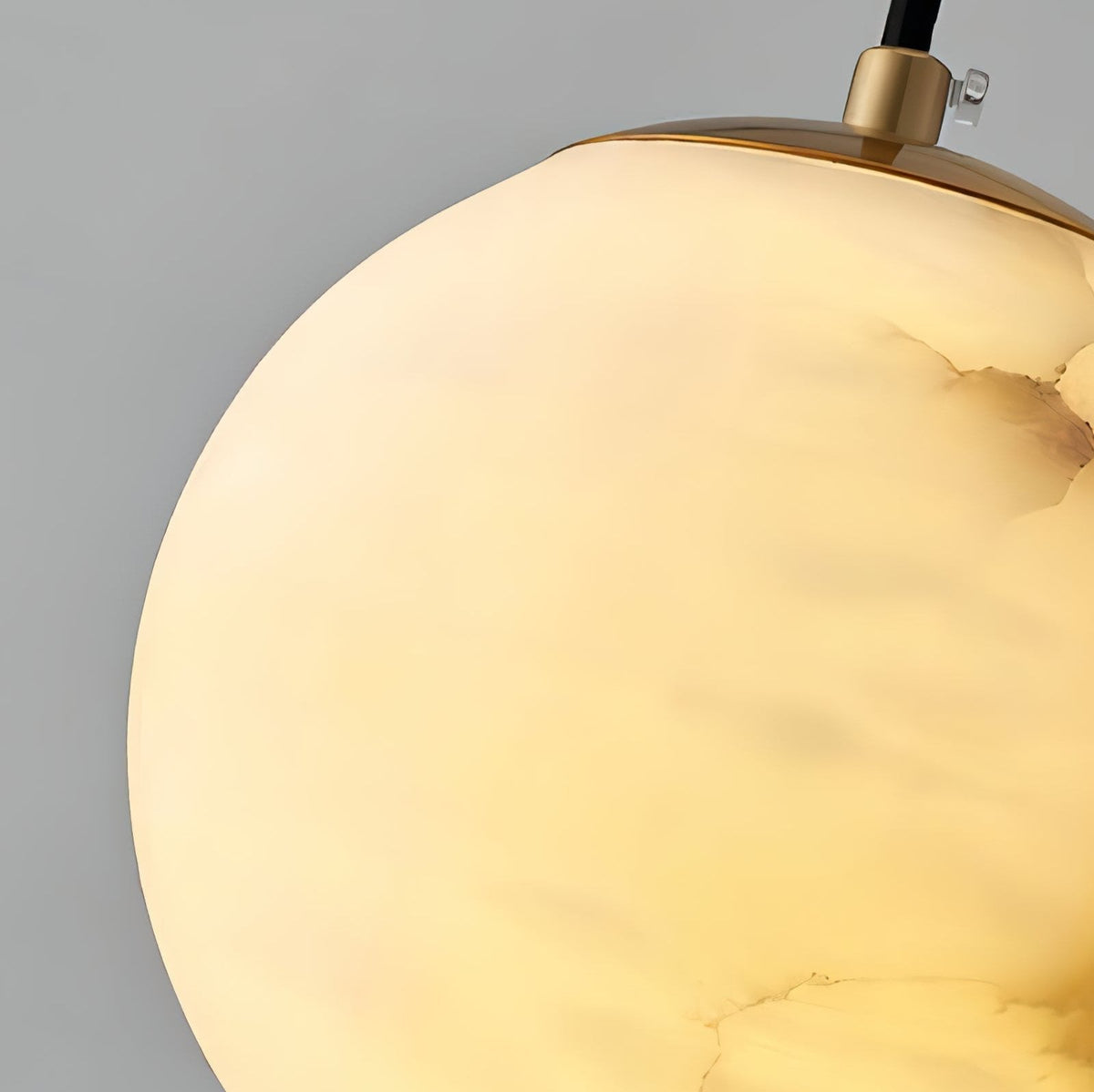Alabaster Globe Moderne Hanglamp