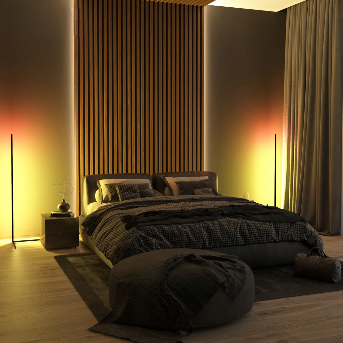 Slimme Ambient LED Hoekvloerlamp