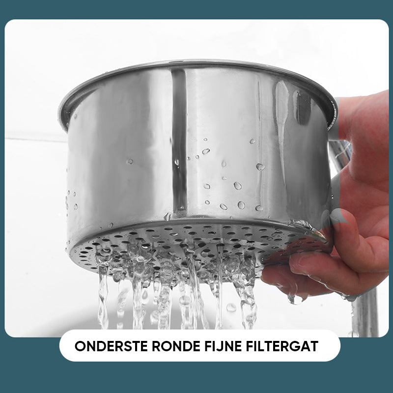 ColanderSuit™ | Zwanen-schaal van roestvrij staal