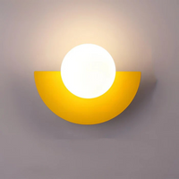 Moderne Minimalistische Glazen Globe Wandlamp LED 1-Licht