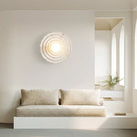 Wabi-Sabi Hars Ronde Cirkel Wandlamp
