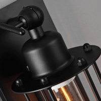 Retro E27 industriële wandlamp | Klassieke wandlamp met modern LED-ontwerp voor thuisdecoratie