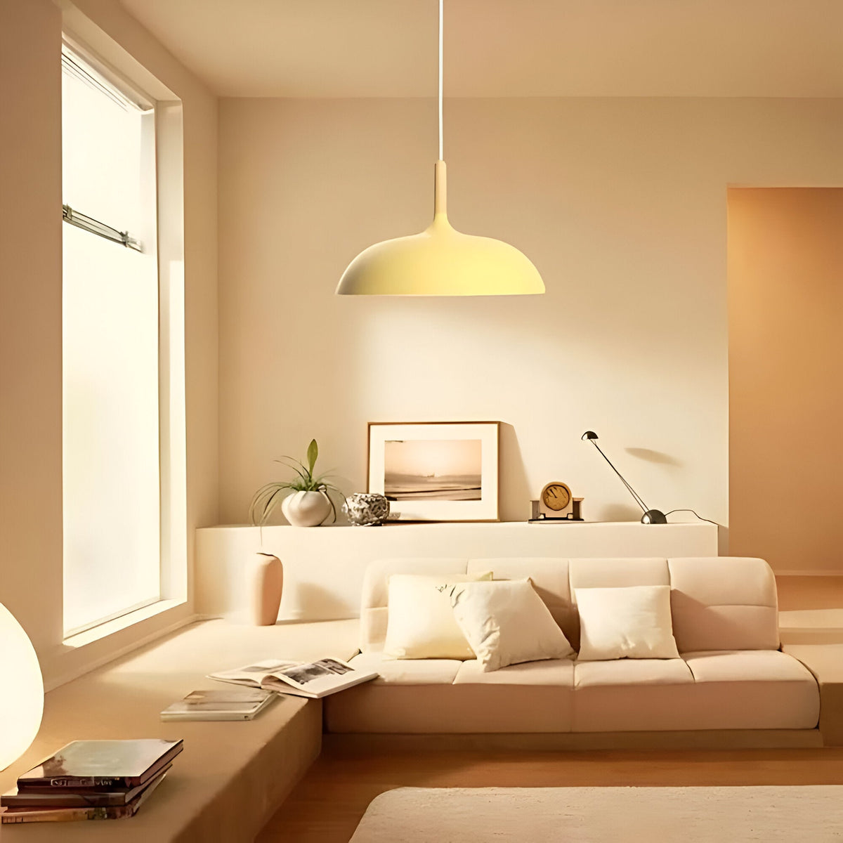Noordse Stijl Houten IJzeren Kunst Hanglamp