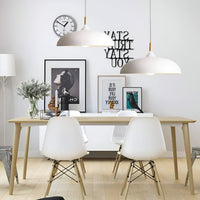 Noordse Stijl Houten IJzeren Kunst Hanglamp