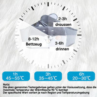 WarmCush – Herbruikbare Pluche Warmwaterkruik met Heupkussen