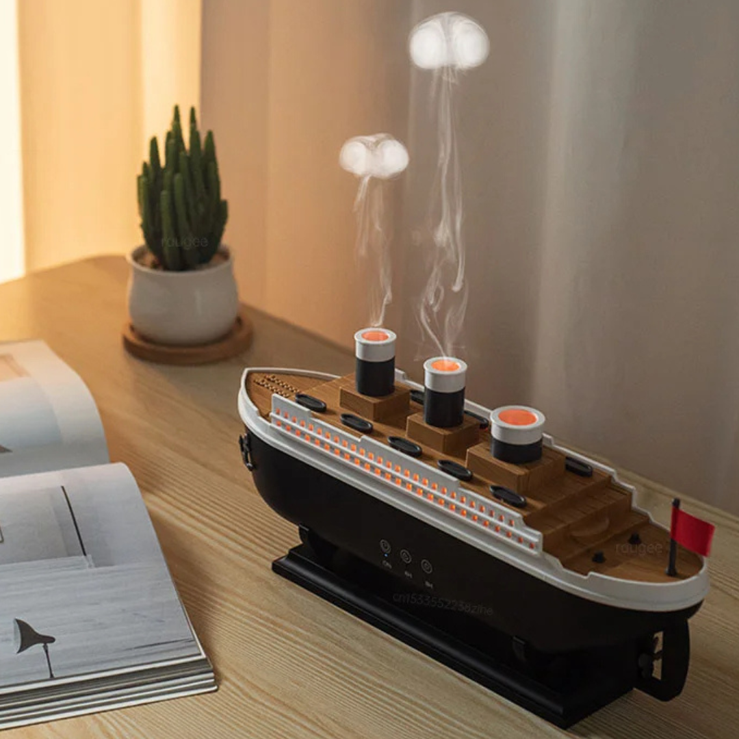 VapoCruise Aromatherapy Diffuser | Premium luchtbevochtiger met ontspannende nevel en sfeervolle LED gloed