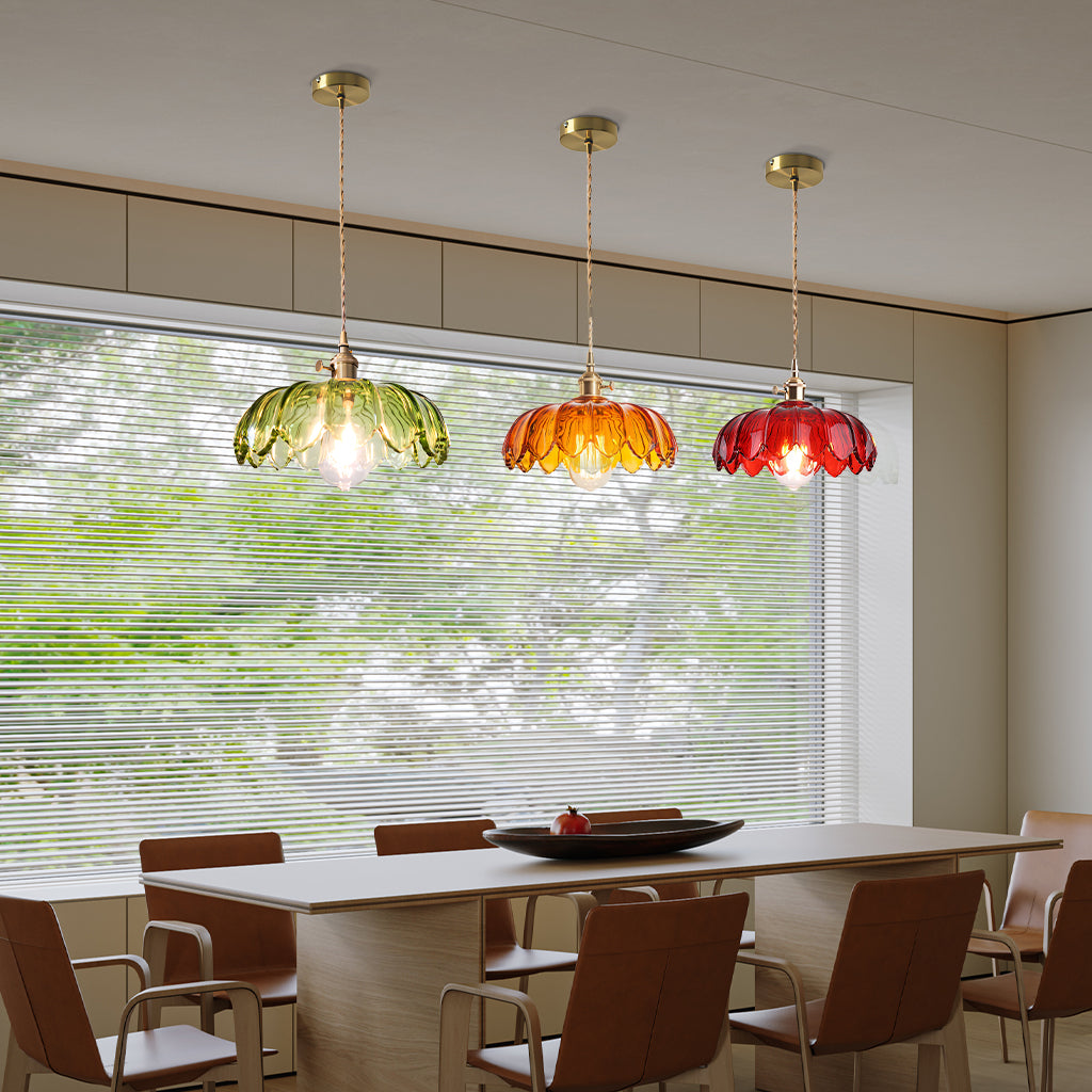Fay Rustieke Tulp Glas Hanglamp