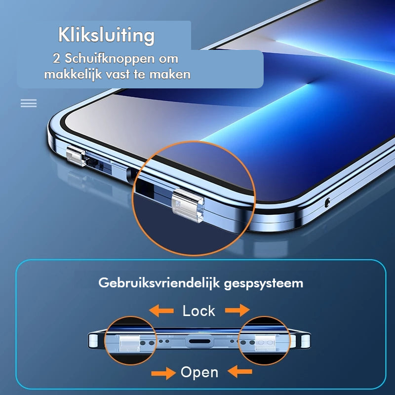 1+1 GRATIS | ShieldFusion - Hoes voor iPhone aan beide zijden
