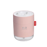 USB Ultrasone Stille Luchtbevochtiger, met fijne nevelspray, twee lichtmodi, 500ml watertank en anti-droogbrandbescherming, voor slapen, werken, leren en meer